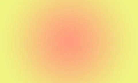 Yellow empty studio room background, template mock up for display of content or Stockillustratie