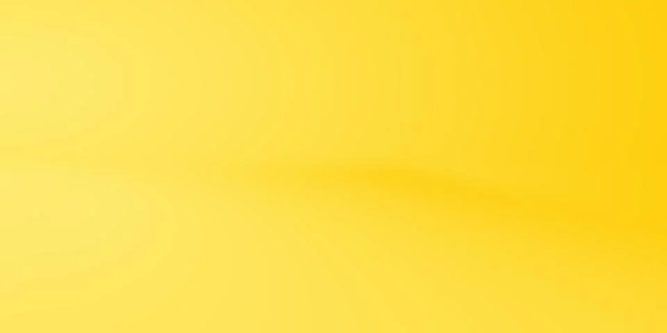 Yellow empty studio room background, template mock up for display of content or Illustrazione stock
