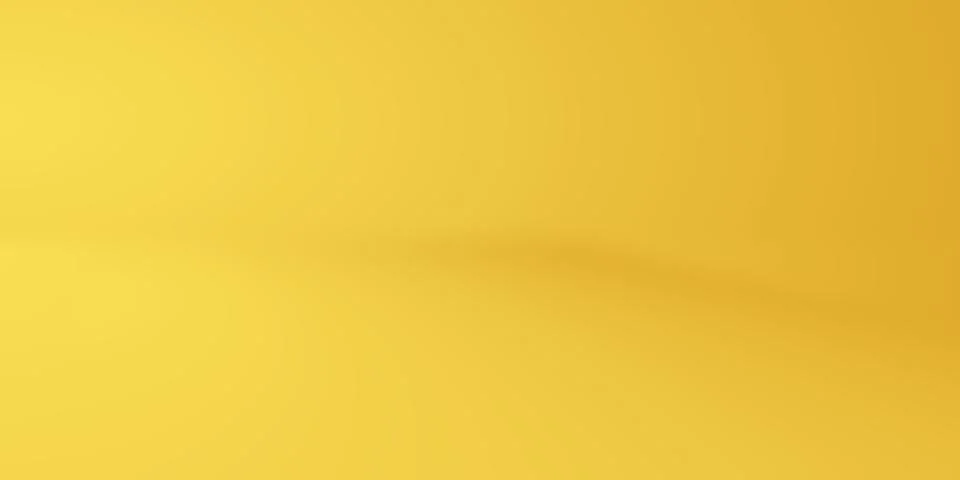 Yellow empty studio room background, template mock up for display of content or 스톡 일러스트