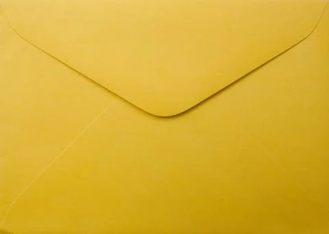 Yellow envelope Stock Photos