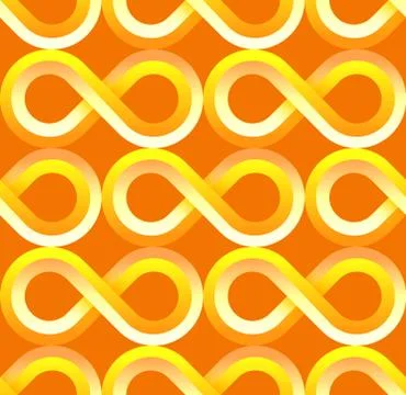 Yellow fabric pattern,cool tech patterns design. Retro geometric seamless Illustrazione stock
