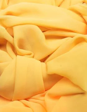Yellow fabric Stock Photos