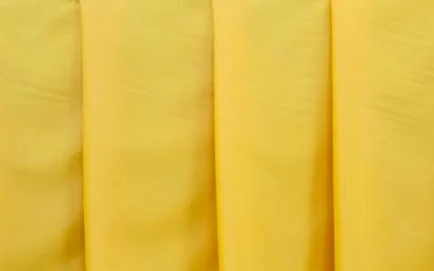 Yellow fabric Stock Photos