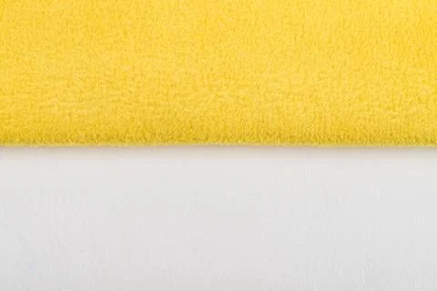 Yellow fabric Stock Photos