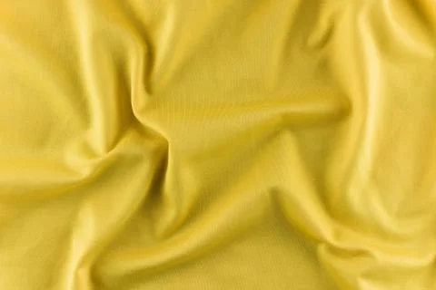 Yellow fabric texture background Photos
