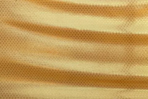 Yellow fabric texture pattern background Photos