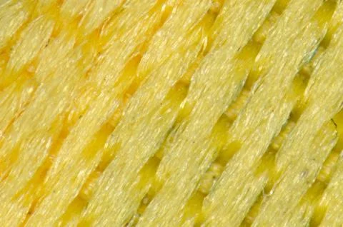 Yellow fabric texture Stock Photos