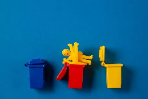 Yellow figurines Stock Photos