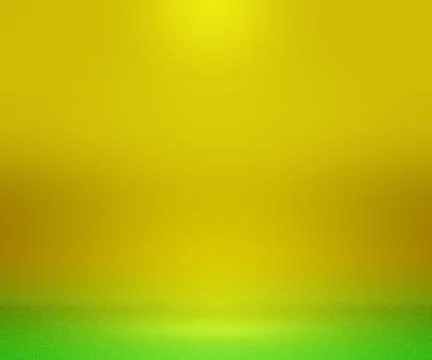 Yellow floor and wall backdrop 스톡 일러스트