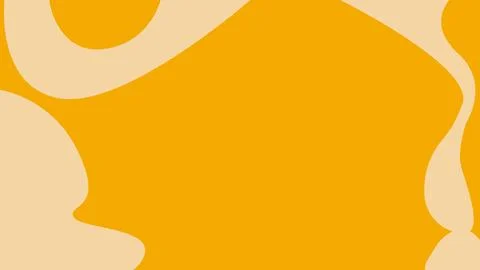 Yellow flow and soft beige background Stock Illustration