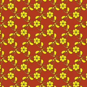 Yellow flower Stock Illustration
