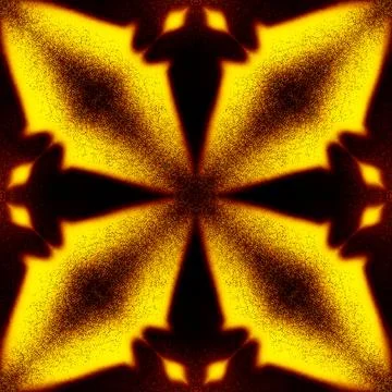 Yellow flower pattern Stock Illustration