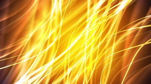 Yellow Flowing Streaks Stock Footage 78594299