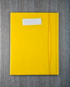 Yellow folder 스톡 사진