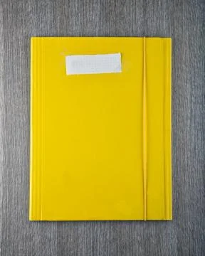 Yellow folder Stock Photos