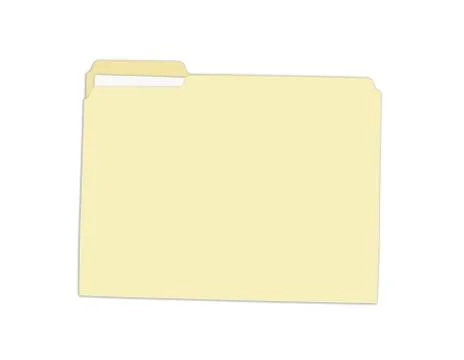 Yellow Folder Stock Photos