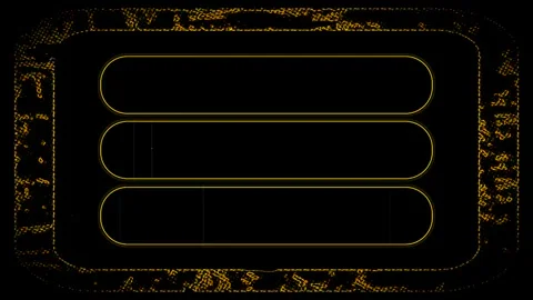 Yellow Frame Stock Footage 264981574