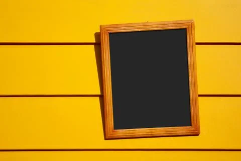 Yellow frame Stock Photos