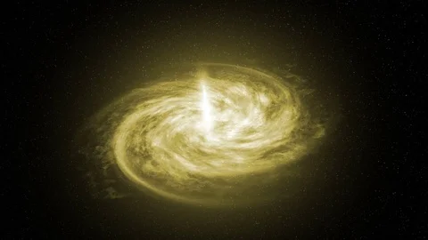 Yellow Galaxy Stock Footage 81732808