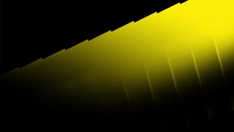 Yellow Geometric Chevrons Shifting Motion Graphics Stock Footage 337408261