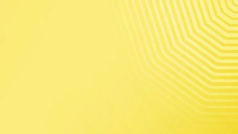 Yellow Geometric Line Pattern Background Loop. Stock Footage 286775764