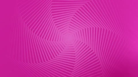 Yellow Geometric Lines Hexagonal Abstract Background Loop. Stock Footage 286774991