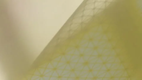 Yellow Geometric Motion Design Stock Footage 304452214