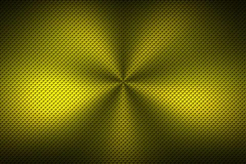 Yellow geometric pattern. metal background and texture. Stock Illustration