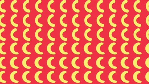 Yellow Geometric Shapes Morphing Abstract Flat Animation Stock Footage 336591016
