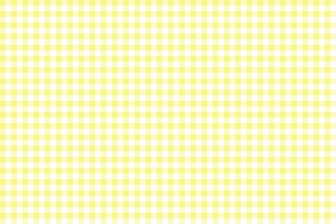 Yellow gingham check fabric texture Illustration