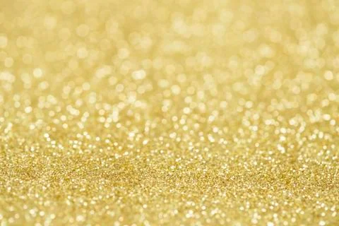 Yellow glitter light Фото
