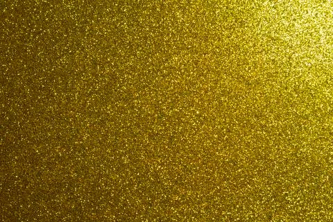 Yellow glitter Stock Photos