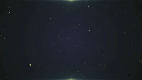 Yellow Glowing Galaxy Particles Background  Stock Footage 237409752