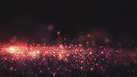 Yellow Glowing Particles Animation  Stock-Footage 240117583