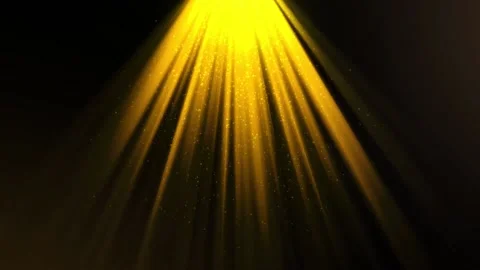 Yellow glowing particles lights falling 스톡 동영상 193192225