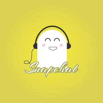 Yellow Gost Draw Stock Illustration