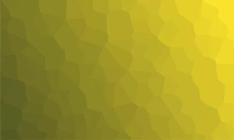 Yellow Gradient with Abstract Polygonal Patter in Low Poly Background Style Stock Illustration