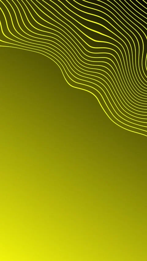 Yellow Gradient Abstract Wavy Lines Background Stock Footage 314259962