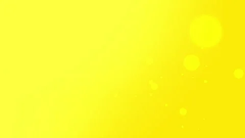 Yellow gradient background with blurred circles Stock Footage 303388841