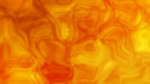 Yellow gradient background with liquid curvy wave flowing. Stock Illustration