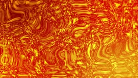 Yellow gradient motion background with liquid curvy wave flowing. Stock Footage 294195282