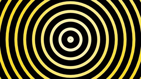 Yellow Gradient Radio Wave Video Background Stock Footage 307054447
