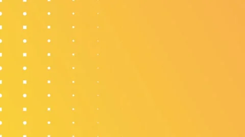 Yellow gradient with squares gradient, seamless looping animation. Stock Footage 286420240