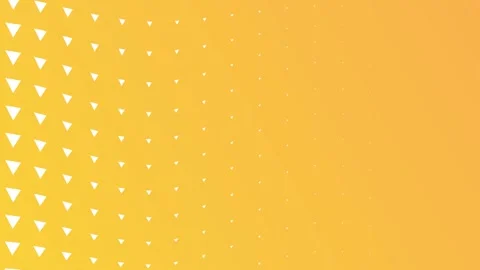 Yellow gradient with triangular wave, seamless looping. Video stock 286417735