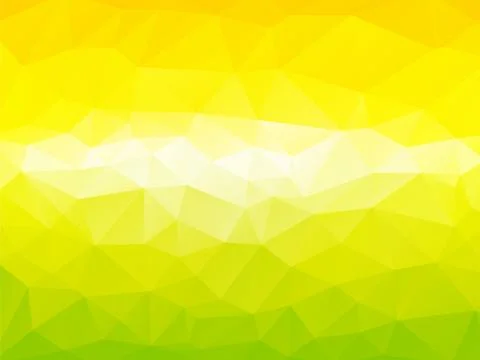 Yellow green abstract background Stock Illustration