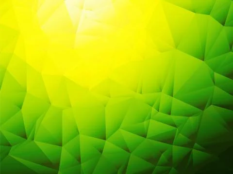 Yellow green background with shadow Stock Illustration