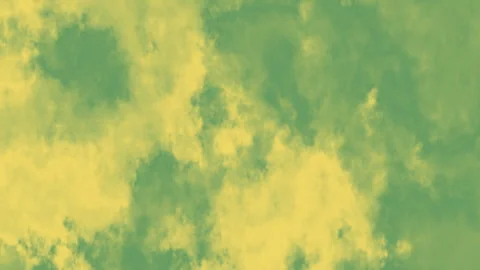 Yellow Green Cloud Gradient Background Stock Footage 342574561