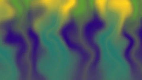 Yellow-green gradient liquid flow, soft wavy abstract background with organ.. Stock Footage 317314444