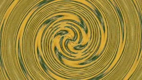 Yellow Green Hypnosis Video stock 82607137