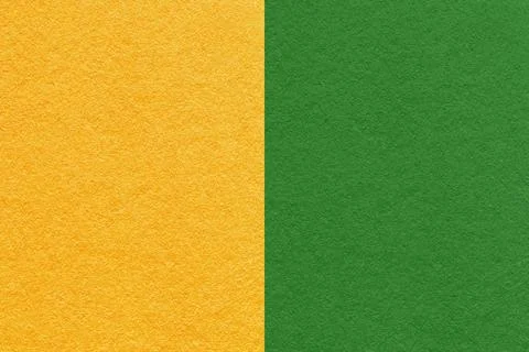 Yellow green paper texture two color background with vertical split and cop.. Illustrazione stock